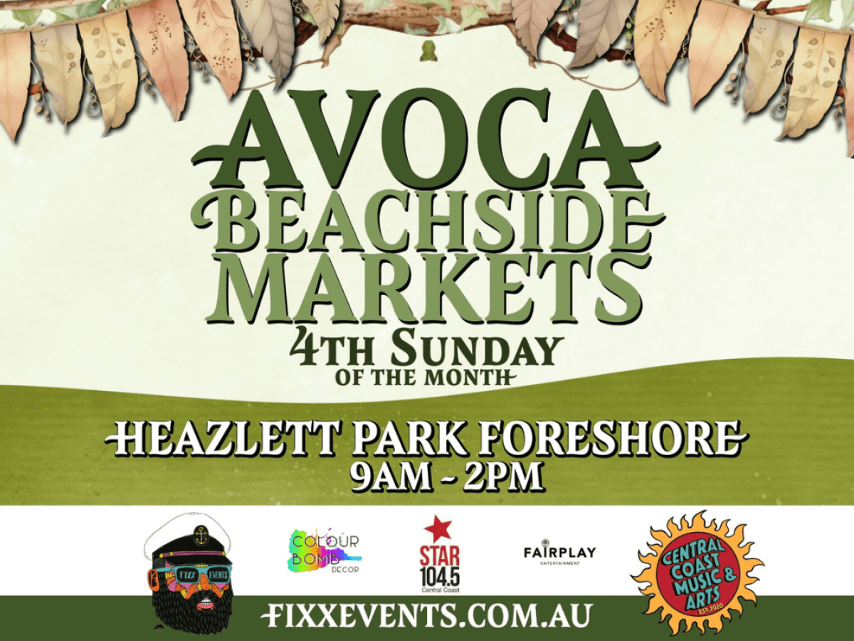 Avoca Beachside Markets 2024 Markets Love Central Coast
